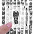 thumbnail image 6 of 35pcs Horror Stickers Skull Stickers Gothic Stickers Undead Stickers for Laptops Suitcases Notebooks, 6 of 9