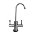 thumbnail image 4 of Westbrass 10" 2-Lever Hot and Cold Water Dispenser Faucet with Heating Tank, Satin Nickel, 4 of 8