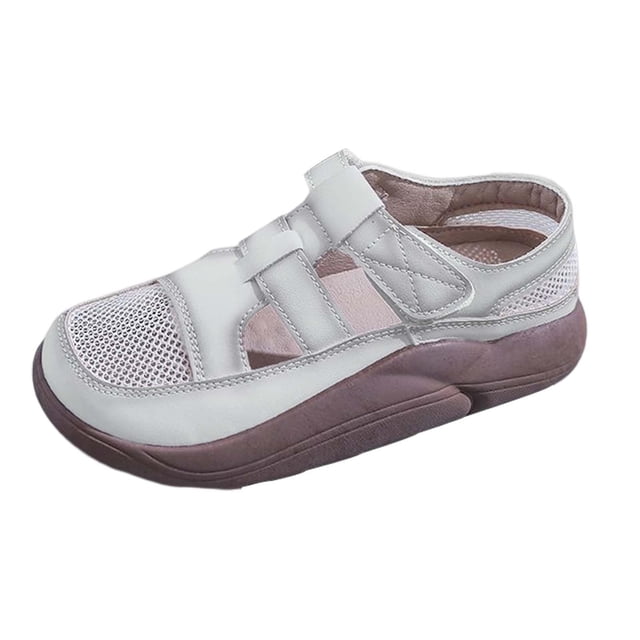 Zapatos informales para mujer, zapatillas de deporte a la moda, suela gruesa, antideslizantes, zapatos para caminar de malla transpirable para Beige Sunnimix zapatillas casuales
