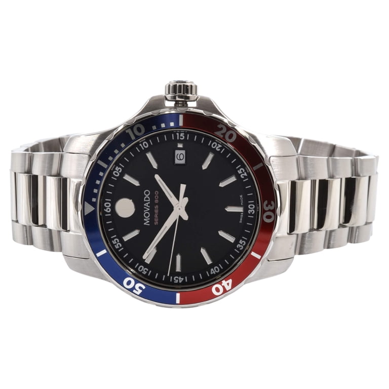 Movado Men's Series 800 Quartz Movement Watch, Stainless Steel