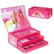 thumbnail image 1 of Art Set Barbie Art Box con 3 cajones y asa para niños, 1 of 6