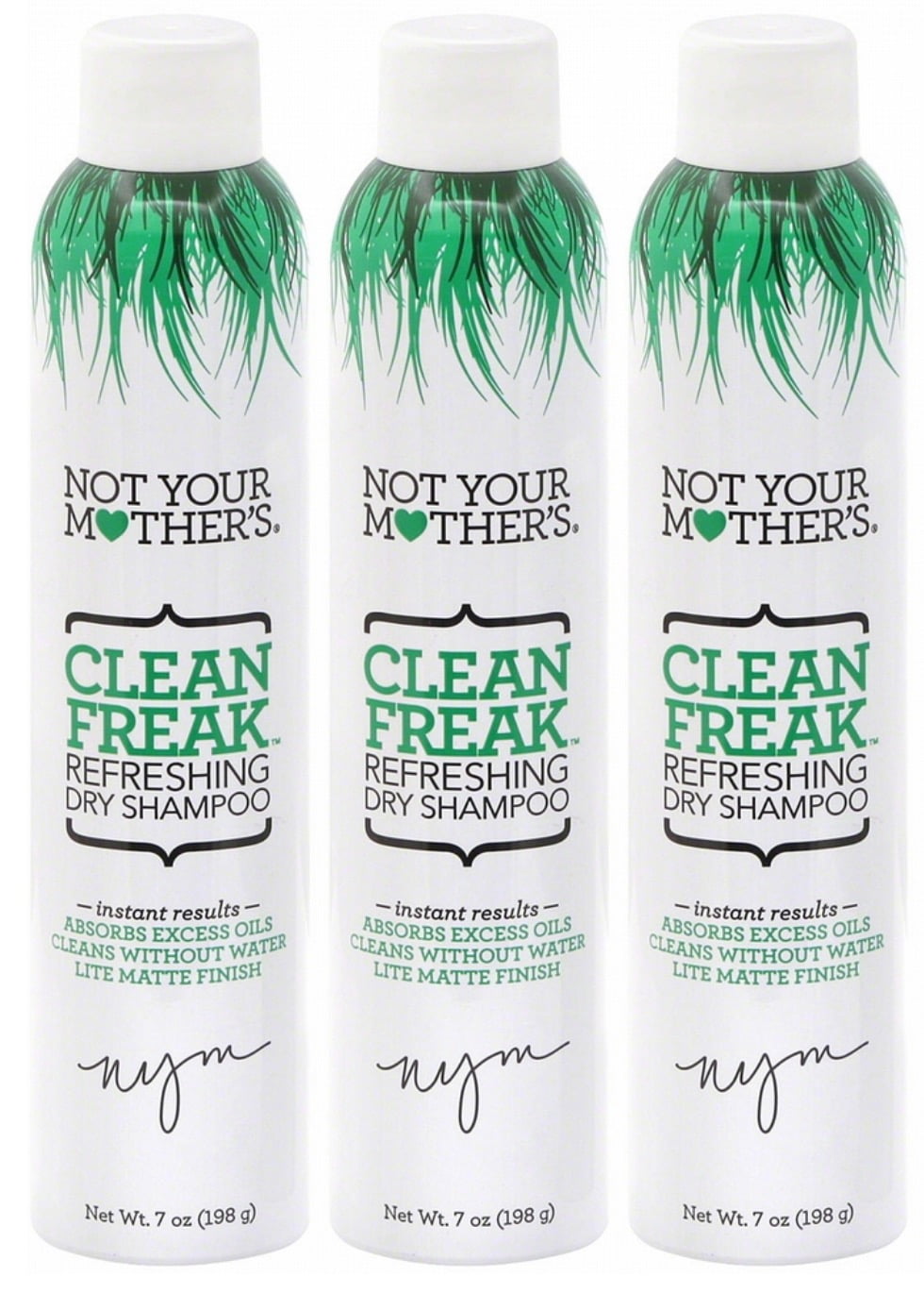 Not Your Mothers (3Pack) Clean Freak Refreshing Treatment Dry Shampoo