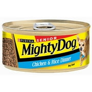 Mighty Dog Senior Chicken & Rice Canned Dog Food, 5.5 Oz.