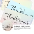 thumbnail image 5 of 2 Count Shopping Thank You Card Wedding Cards Blank with Envelopes Postcards, 5 of 8