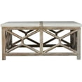 thumbnail image 4 of Uttermost Catali 40" Square Wood and Stone Top Coffee Table in Ivory/Oatmeal, 4 of 5