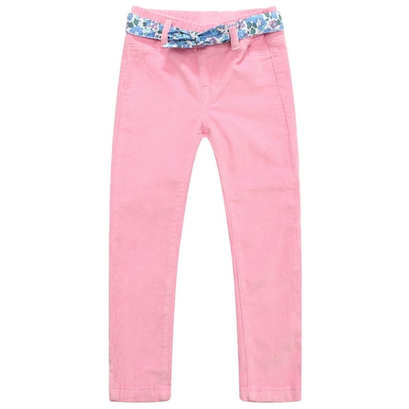 Richie House Girls' Sweet Pants with a Belt RH1361