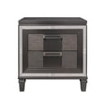 thumbnail image 1 of Global Furniture USA Pisa Metallic Gray Nightstand, 1 of 1