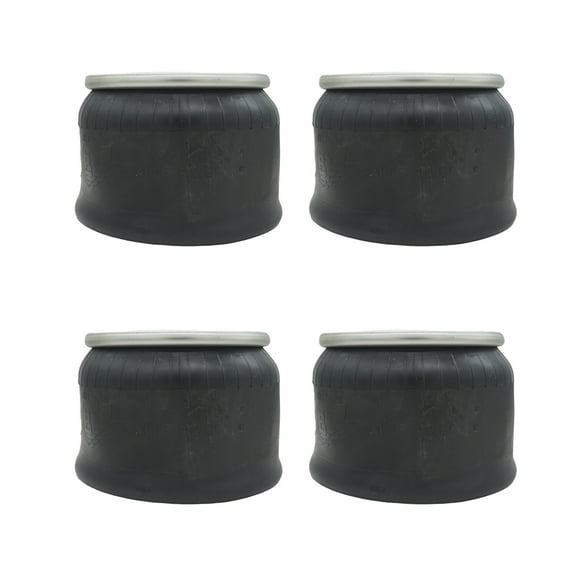 MVPTruckParts Air Spring Bag, Black. 4 Count