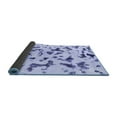 thumbnail image 2 of Ahgly Company Indoor Rectangle Abstract Blue Modern Area Rugs, 5' x 8', 2 of 4