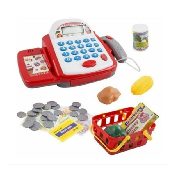 Caja registradora de juguete para ninos con accesorios y sonido Walmart en linea