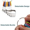 thumbnail image 2 of fashionhome 10Pcs Stackable Measuring Cups Spoons Set with Scale Stainless Steel Silicone Baking Kitchen Essentials, 2 of 9
