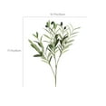 thumbnail image 3 of TFYZYY Realistic Faux Olive Tree Artificial Potted Greenery for Indoor & Outdoor Decoration (17.71x13.77 inches), 3 of 7
