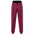 thumbnail image 4 of Kureaily Male Casual Fitness Running Pants Casual Pants Color Block Pockets Pants, 4 of 5