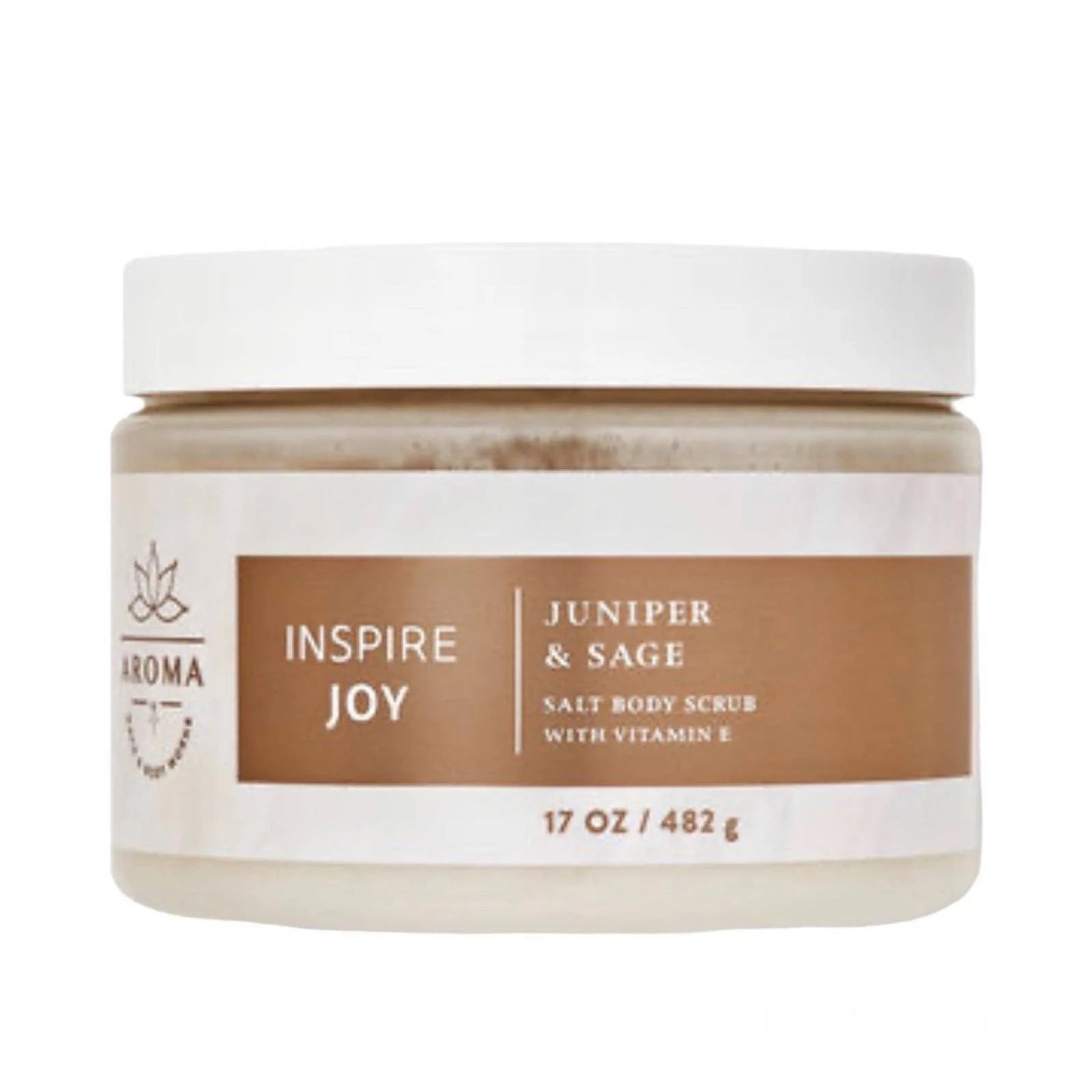 Bath Body Works Aromatherapy Juniper Sage Salt Body Scrub 17oz / 482g