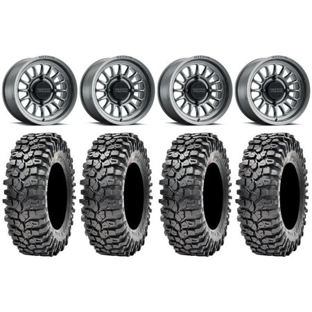 Method 411 15 Ti (4+3) Wheels 32 Roxxzilla 396 Tires Polaris RZR XP 1000 / PRO XP / Ranger XP 900/1000
