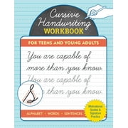 Cursive Handwriting Workbook for Teens and Young Adults (Paperback)