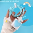 thumbnail image 1 of Funda protectora para cargador de Apple Love, cabezal de carga de 20 W, funda blanda adecuada para cable de datos Apple 13, antirroturas, 1 of 5