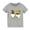 Grey, variant on PINQI Baby Soft Blouse Boys and Girls Festival Gnome Cartoon Print I LOVE Print Short Sleeved T Shirt 1 to 10 Years Old