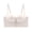 Beige, variant on Womens Corset Bra Molded Padded Cups Adjustable Straps Wireless Support Bralette Solid Color Straight Low Back Longline Push Up Bustier Bras for Party Coffee 38