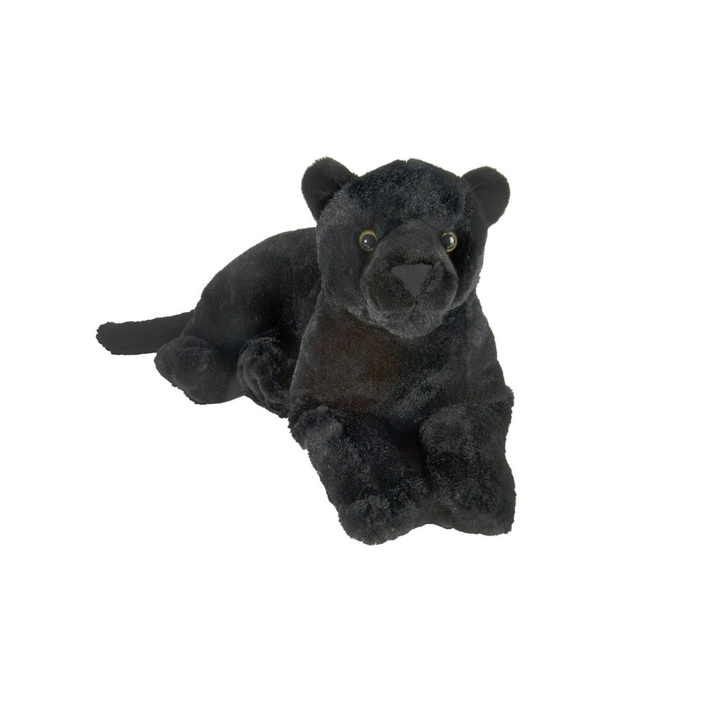 Cuddlekins Black Jaguar Plush Stuffed Animal by Wild Republic, Kid Gifts, Zoo Animals, 24 Inches