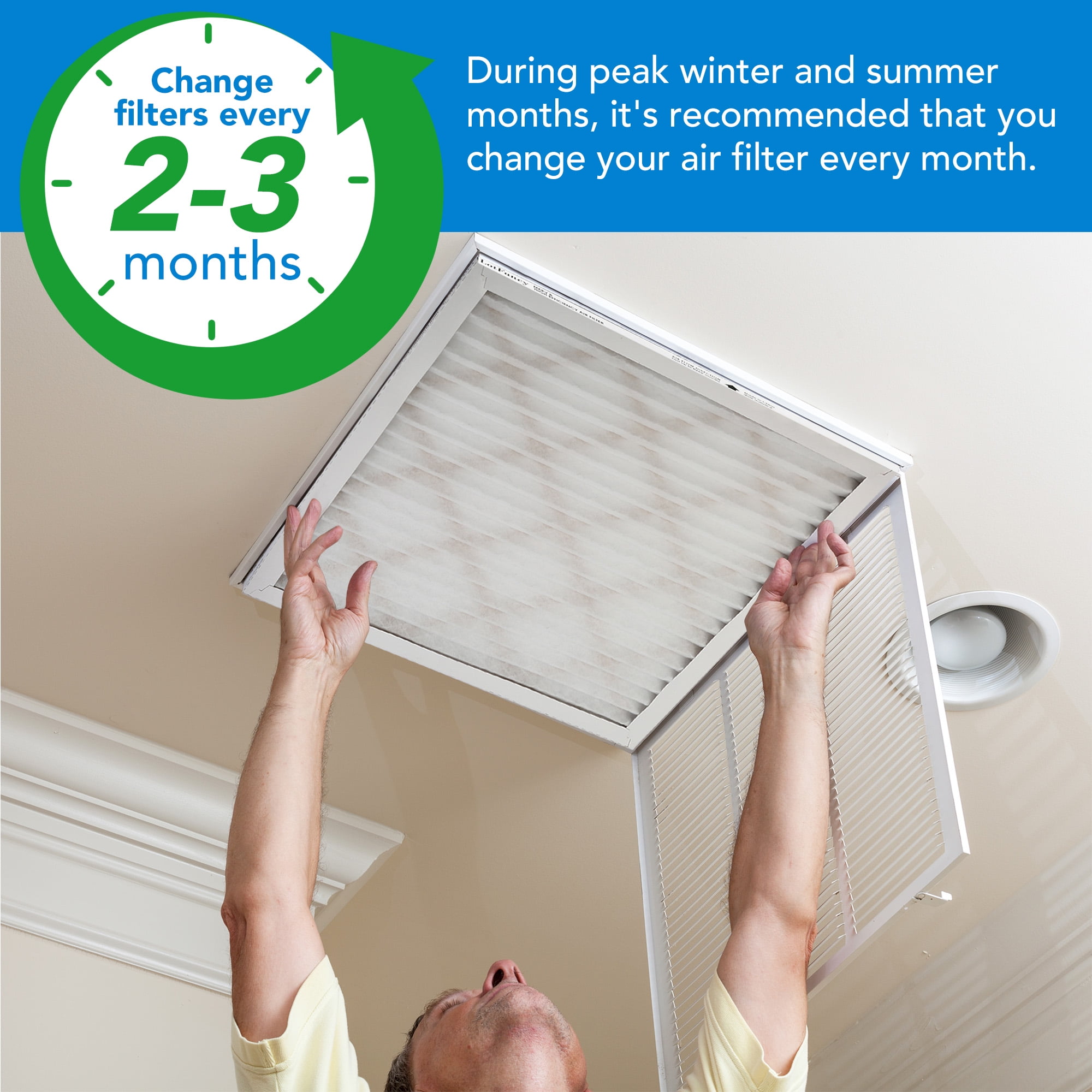 LotFancy 20x20x1 Air Filters, MERV 8 Pleated HVAC AC Furnace Filters, 4 Packs