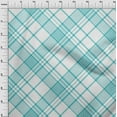 thumbnail image 4 of oneOone Polyester Spandex Dusty Teal Green Fabric Tartan Sewing Fabric By The Yard Printed Diy Clothing Sewing Supplies 56 Inch Wide, 4 of 4
