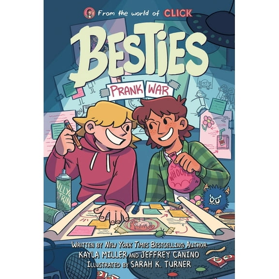 The World of Click Besties: Prank War: A Graphic Novel from the World of Click, (Hardcover)