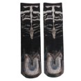 thumbnail image 3 of Calcetines de Animal Impreso 3D Adultos Unisex Transpirable - Cebra, Única Sunnimix Calcetines adultos 3D, 3 of 8