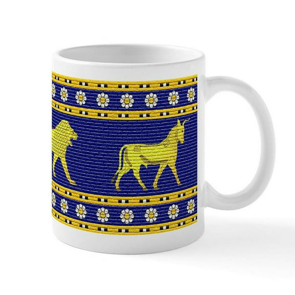 CafePress - Gate Of Ishtar Mug Mugs - 11 oz Ceramic Mug - Novelty Coffee Tea Cup