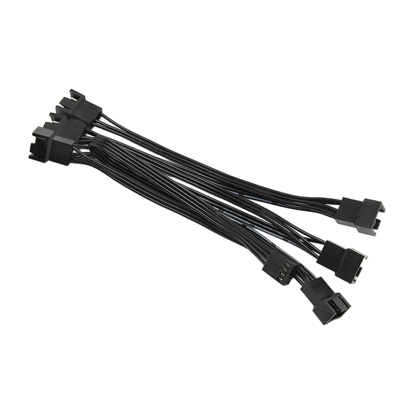 4 Pin PC Fan Extension Cable, Standard PWM Fan Extension Cable 2pcs Professional For PC Case Fan