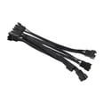 thumbnail image 3 of Cable de extensión de ventilador PWM de 2 piezas, profesional, de 4 pines, para placa base interna de PC, cable de extensión de alimentación para ventilador de caja de PC, 1 por 6, 3 of 14