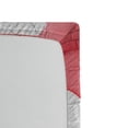thumbnail image 2 of Ambesonne Poppy Flower Fitted Sheet, Blossoming Rural Field, Queen Size, Red Grey Coconut, 2 of 2