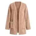 thumbnail image 2 of DAKIMOE Sleep Cardigans Robe Bed Jackets for Women Toasty Cozy Sherpa Coat Cloud-Soft House Jacket Loose Oversized Fleece Fuzzy Outwear, S-XXL, 2 of 9