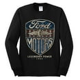 thumbnail image 2 of Wild Bobby, 1983 Vintage Distressed Ford Motors Legendary Power Cars and Trucks Mens Long Sleeve Shirt, Black, Small, 2 of 3