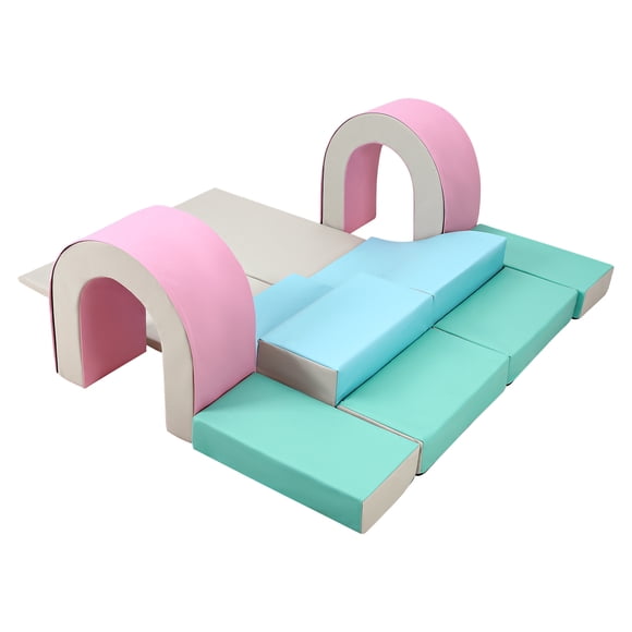 Bloques de Espuma para Niños – Escalada Interior – Pista de Escalada para Edad 1-3 – Tapete de Actividades Seguro