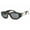 Havana Dark Grey, variant on VE 4361 Plastic Unisex Geometric Sunglasses Black 53mm Adult