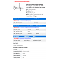 thumbnail image 2 of Front Left Power Window Regulator Assembly 1 - Compatible with 1988 - 1994 GMC C1500 Standard Cab Pickup - Autopart Premium, 2 of 2