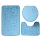 thumbnail image 2 of Juego de 3 Alfombras de Baño de Espuma Suave con Base Antideslizante | Alfombrillas de Baño Absorbentes y Lavables a Máquina para Niños y Adultos, 2 of 3