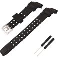 thumbnail image 1 of wonima11 Resin Watch Band replacement for Casio G Shock 10455201 GW9400 GW-9400 GW-9400-1 GW-9400BJ-1 GW-9400J-1 RANGEMAN GW-9200 GW-9300 G-9400 Strap Wirstband accessories for Men and Women (Black-2), 1 of 1