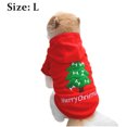 thumbnail image 2 of Ropa para perros, sudadera con capucha para cachorros con sombrero, encantadora sudadera navideña con capucha para mascotas, ropa MFZFUKR CPB-CJZ1021-4, 2 of 7
