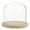 Transparent, variant on Viveous 1 Set Decorative Clear Glass Dome Tabletop Centerpiece Cloche Bell Jar Display Cover with Wood Base for DIY Succulents Keepsakes Dried Flowers Cake 14. 5x12cm