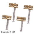 thumbnail image 1 of Lefu 4Pcs 4String Guitar Bridge Saddles For Electric Guitar Bass Replacement Parts, 1 of 9