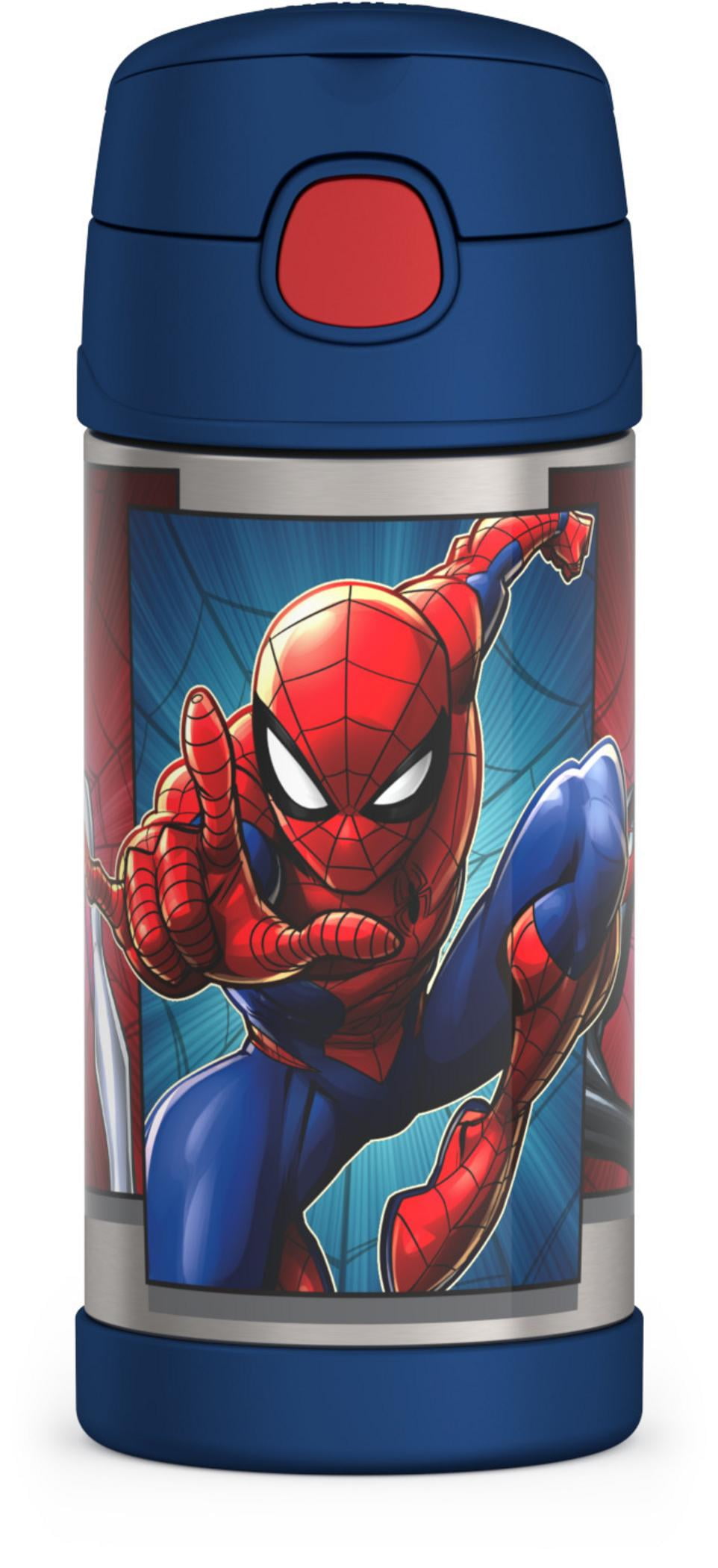 Best Buy: Thermos Spiderman Movie 12-Oz. FUNtainer Bottle Black F4017SPMT6