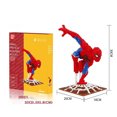 thumbnail image 3 of Disney Stitch Story Blocks Mickey Mouse Blocks Spider-Man Cartoon Anime Characters Teaching Children's Toys, 3 of 5