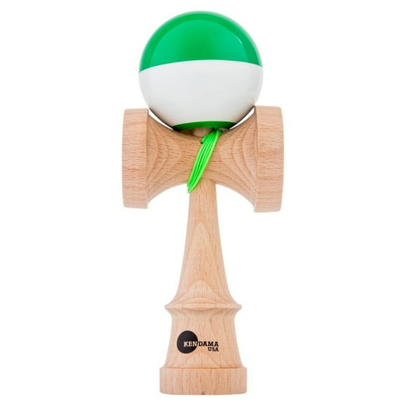 Kendama USA - Kaizen Half Split - Jet Shape - Green