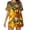 style-6, variant on Happy Cute Bees Print Women'S Pajamas Set Summer Sleepwear Sets 2 Piece Lounge Set