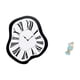 thumbnail image 5 of Reloj de pared acrílico distorsionado, reloj creativo derretido, tienda de escritorio de lujo única, muñeca de resina, estatua de dama, colección de a, 5 of 8