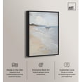 thumbnail image 2 of Lone Sail II Canvas Print Classic Coastal Art by Art Remedy, Black Frame, 24 x 36, 2 of 7
