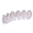 thumbnail image 4 of 2 Pares Parillas de Diente de , Colmillos Falsos de Disfrace Vestido Sunnimix Parrillas de dientes de colores, 4 of 8