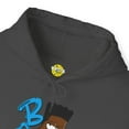 thumbnail image 3 of Black Bart Simpson Hoodie - Blue, Vintage Cartoon Sweatshirt, 90s Nostalgia, 3 of 3